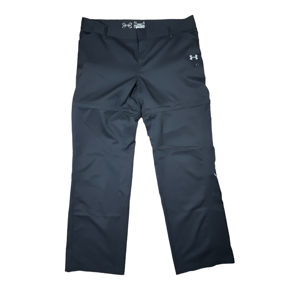 UNDER ARMOUR WOMENS OFFSHORE CONVERTIBLE GREY FISHING PANTS 14